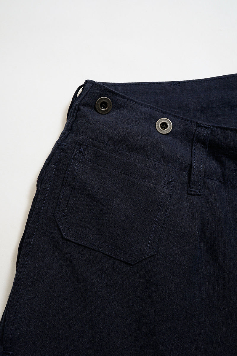 【ナイジェル・ケーボン】MAN / 30sフレンチワークパンツ - リネンニドム / 30s FRENCH WORK PANT - LINEN NIDOM