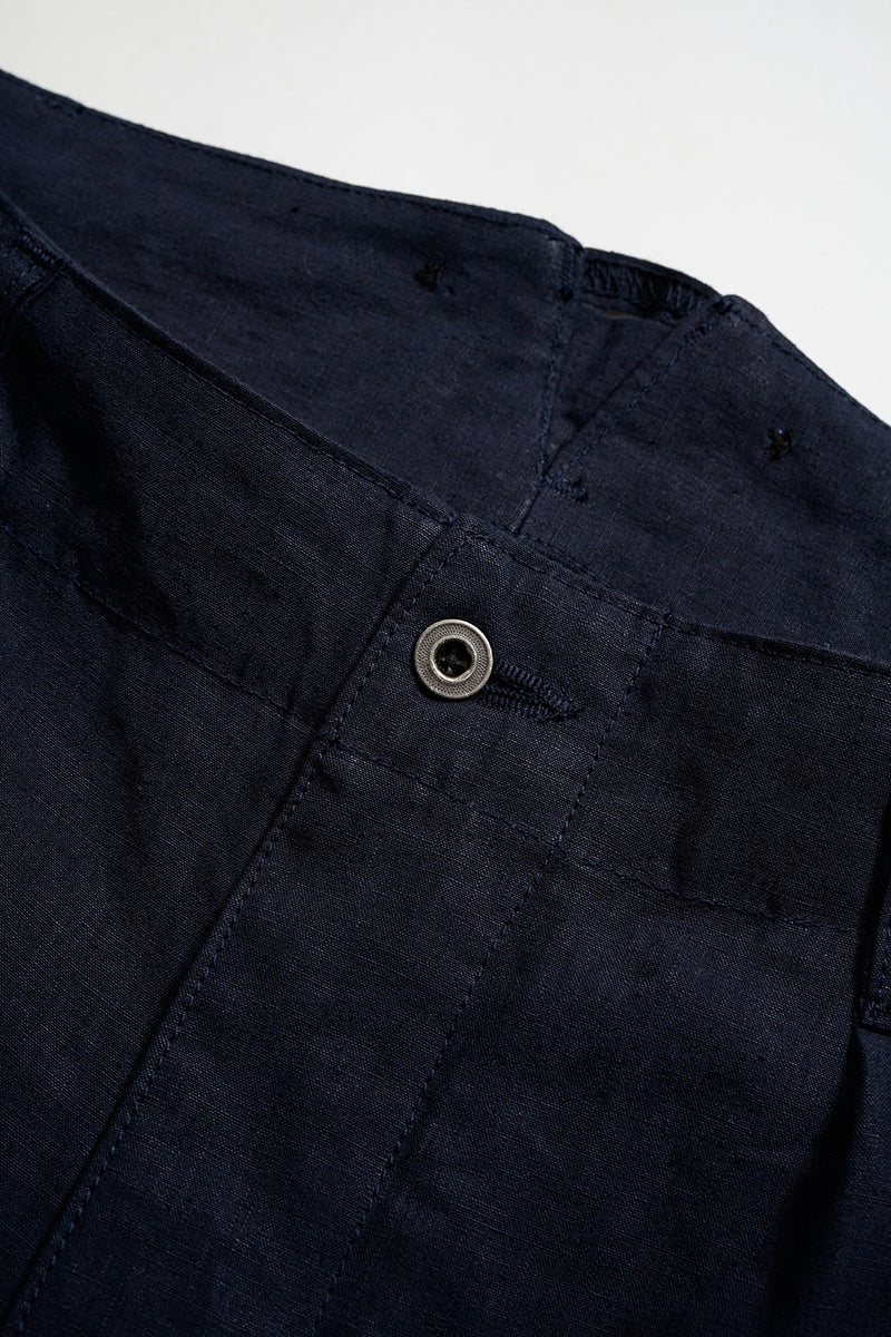 【ナイジェル・ケーボン】MAN / 30sフレンチワークパンツ - リネンニドム / 30s FRENCH WORK PANT - LINEN NIDOM