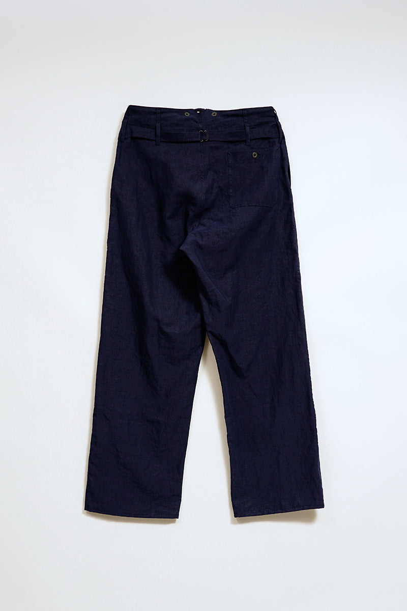 【ナイジェル・ケーボン】MAN / 30sフレンチワークパンツ - リネンニドム / 30s FRENCH WORK PANT - LINEN NIDOM