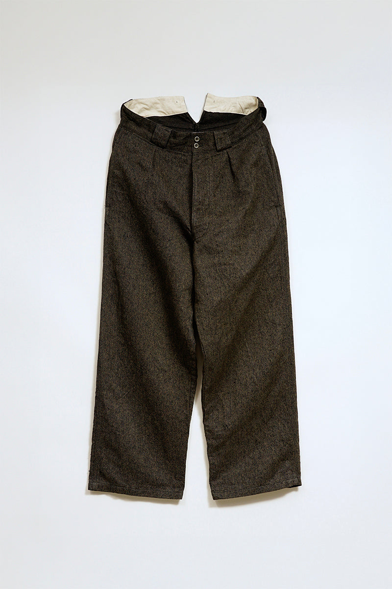 【ナイジェル・ケーボン】MAN / ワイドフレンチワークパンツ - シャンブレー / WIDE FRENCH WORK PANT - CHAMBRAY