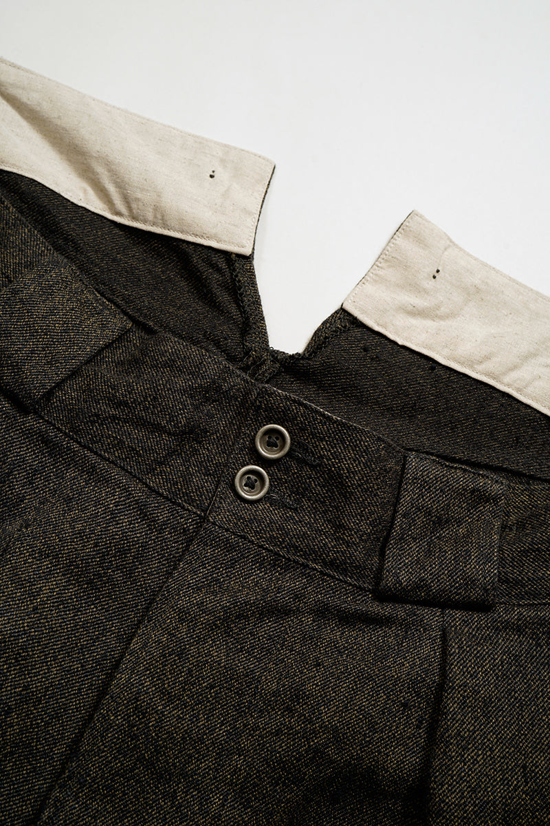 【ナイジェル・ケーボン】MAN / ワイドフレンチワークパンツ - シャンブレー / WIDE FRENCH WORK PANT - CHAMBRAY