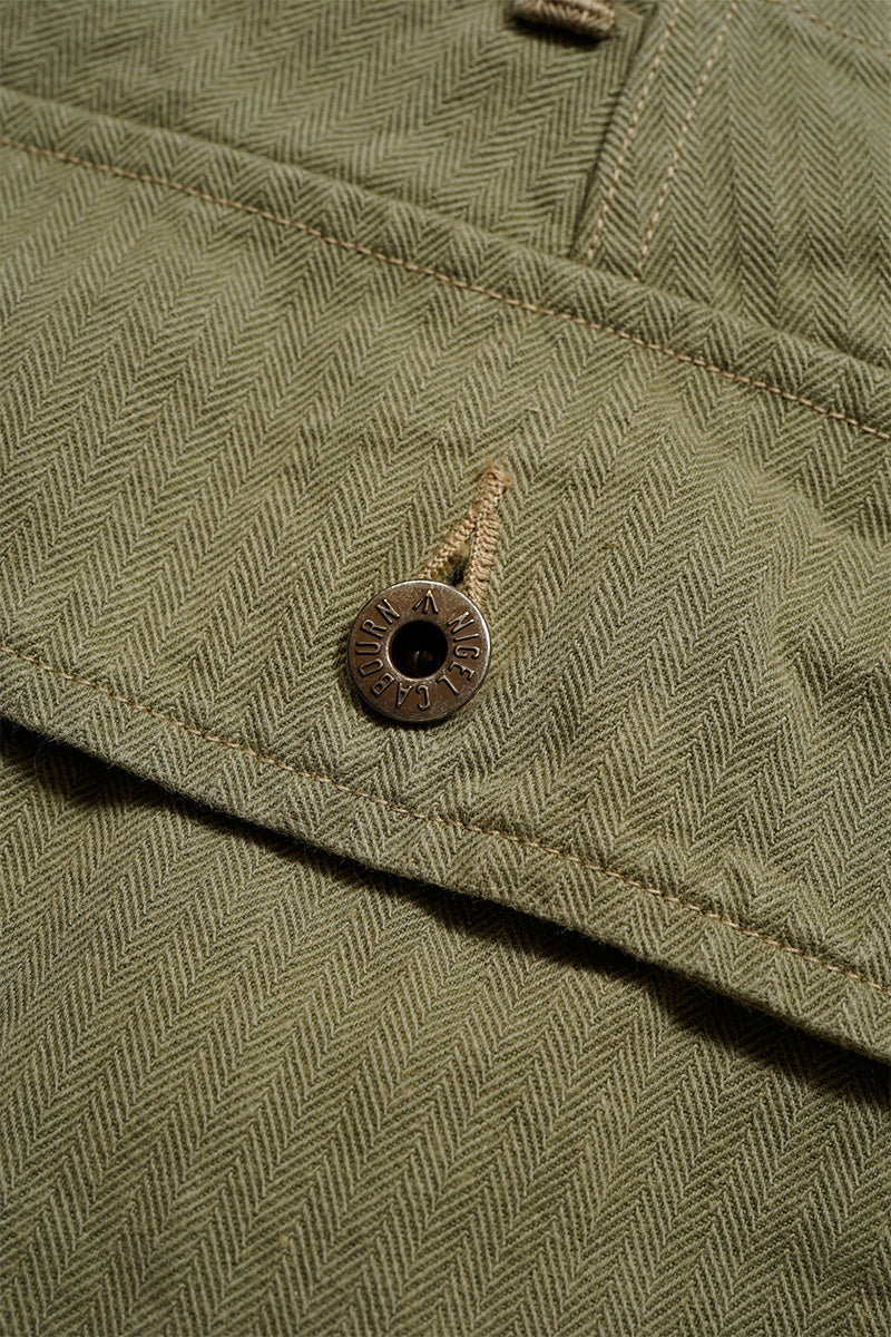 【ナイジェル・ケーボン】MAN / 40s モンキーパンツ - ミックスヘリンボーン / 40s MONKEY PANT - MIX HERRINGBONE