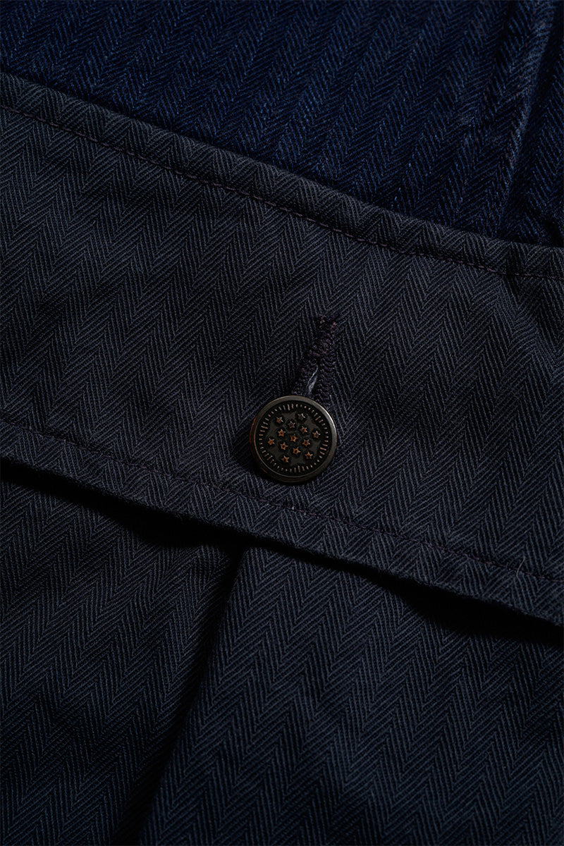 【ナイジェル・ケーボン】MAN / 40s モンキーパンツ - ミックスヘリンボーン / 40s MONKEY PANT - MIX HERRINGBONE