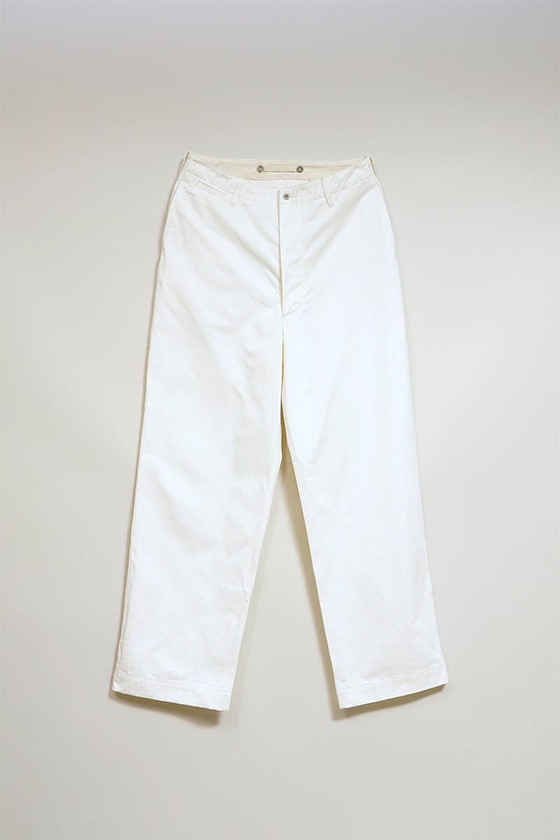 【ナイジェル・ケーボン】MAN / ベーシックチノパンツ - ホワイト / BASIC CHINO PANT - WHITE
