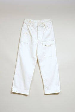 【ナイジェル・ケーボン】MAN / ブリティッシュアーミーパンツ - ホワイトデニム / BRITISH ARMY PANT - WHITE DENIM