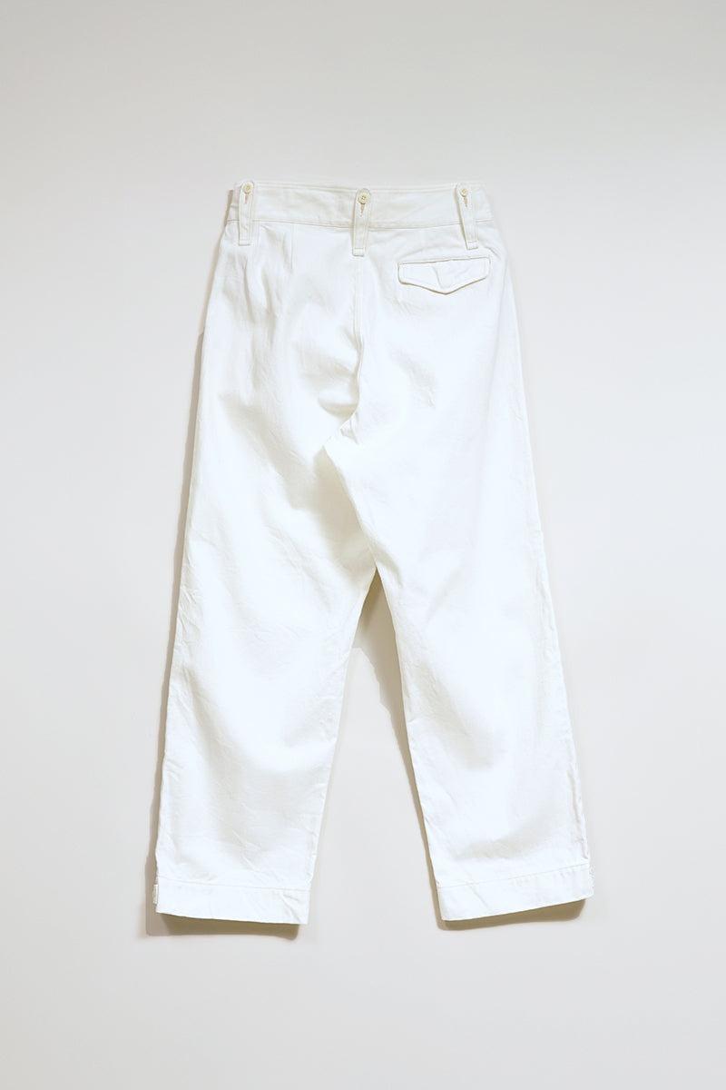 【ナイジェル・ケーボン】MAN / ブリティッシュアーミーパンツ - ホワイトデニム / BRITISH ARMY PANT - WHITE DENIM