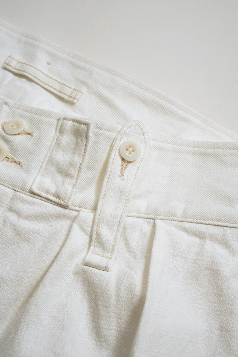 【ナイジェル・ケーボン】MAN / ブリティッシュアーミーパンツ - ホワイトデニム / BRITISH ARMY PANT - WHITE DENIM