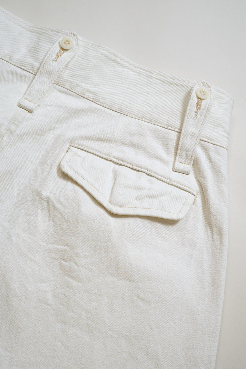 【ナイジェル・ケーボン】MAN / ブリティッシュアーミーパンツ - ホワイトデニム / BRITISH ARMY PANT - WHITE DENIM