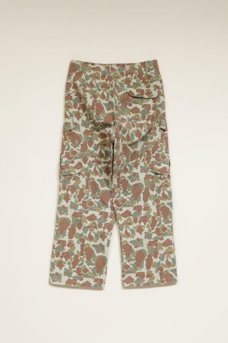 【ナイジェル・ケーボン】MAN / ロイヤルネイビー カーゴパンツ - カモ / ROYAL NAVY CARGO PANT - CAMO