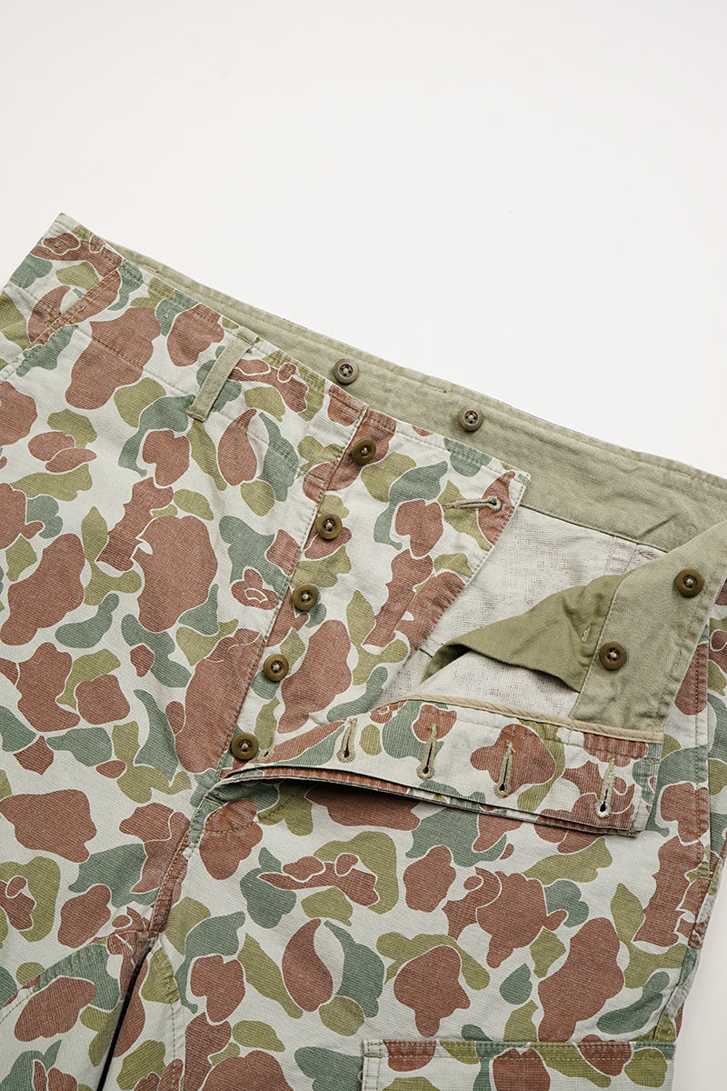 【ナイジェル・ケーボン】MAN / ロイヤルネイビー カーゴパンツ - カモ / ROYAL NAVY CARGO PANT - CAMO