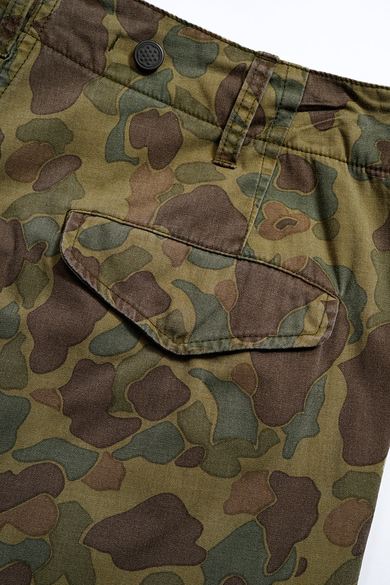 【ナイジェル・ケーボン】MAN / アーミーカーゴショーツ - ダックハンターカモ / ARMY CARGO PANT - DUCK HUNTER