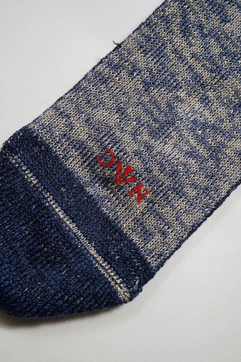 【ナイジェル・ケーボン】MAN / パイルソックス - リネンコットン / PILE SOCKS - LINEN COTTON