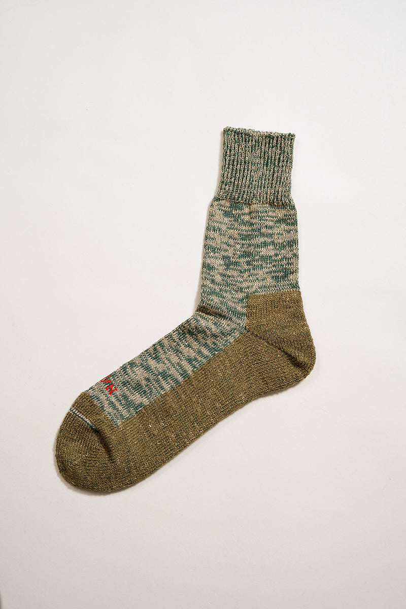 【ナイジェル・ケーボン】MAN / パイルソックス - リネンコットン / PILE SOCKS - LINEN COTTON