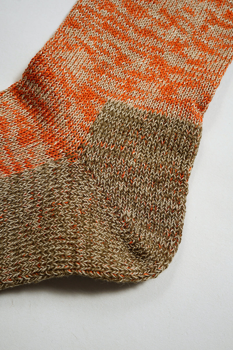 【ナイジェル・ケーボン】MAN / パイルソックス - リネンコットン / PILE SOCKS - LINEN COTTON