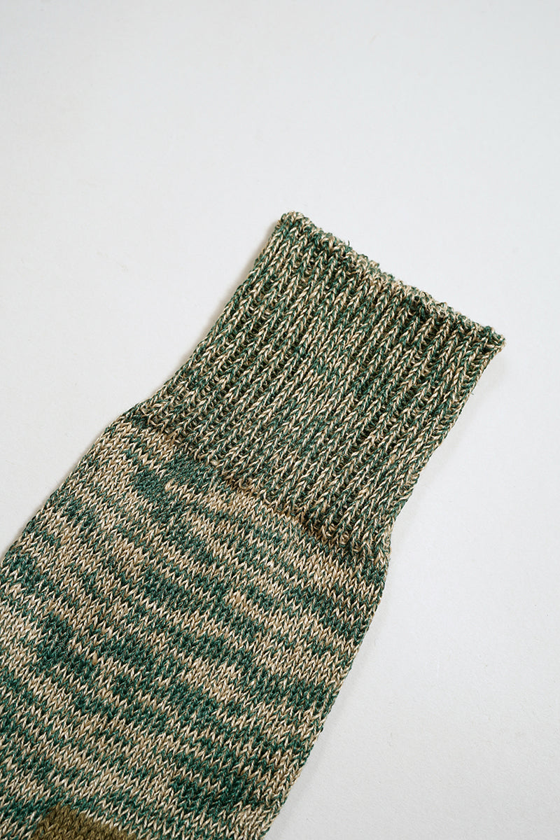【ナイジェル・ケーボン】MAN / パイルソックス - リネンコットン / PILE SOCKS - LINEN COTTON