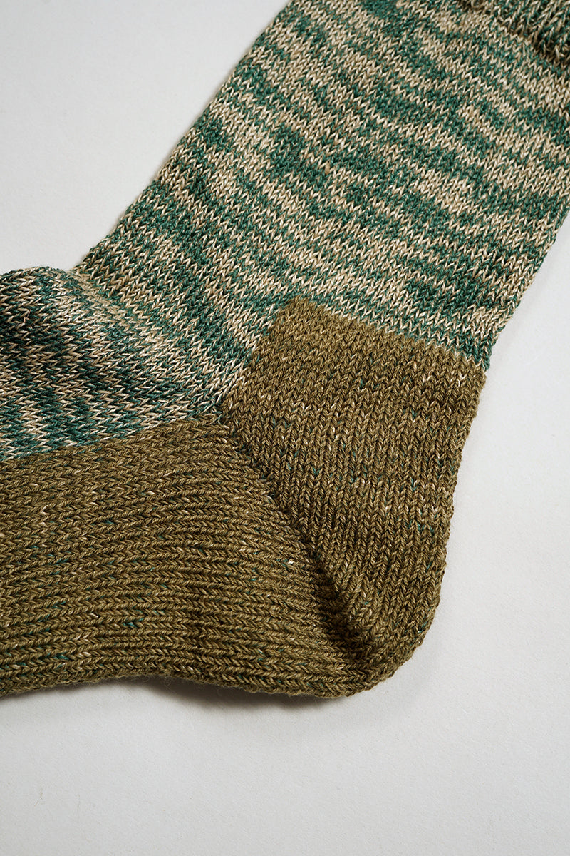 【ナイジェル・ケーボン】MAN / パイルソックス - リネンコットン / PILE SOCKS - LINEN COTTON