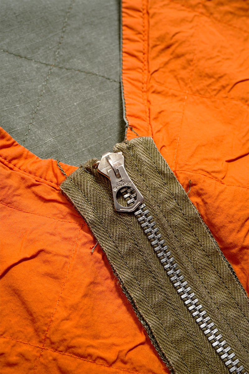 【ナイジェル・ケーボン】MAN / キルティングデッキベストリバーシブル - リップストップ / QUILTING DECK VEST REVERSIBLE - RIPSTOP