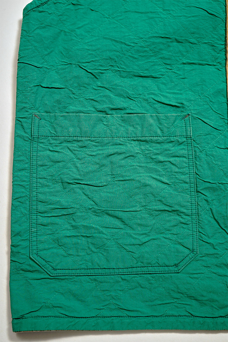 【ナイジェル・ケーボン】MAN / キルティングデッキベストリバーシブル - リップストップ / QUILTING DECK VEST REVERSIBLE - RIPSTOP