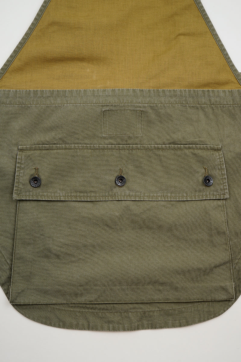 【ナイジェル・ケーボン】MAN / フィッシングベスト - ピグメントダイ / FISHING VEST - PIGMENT DYE