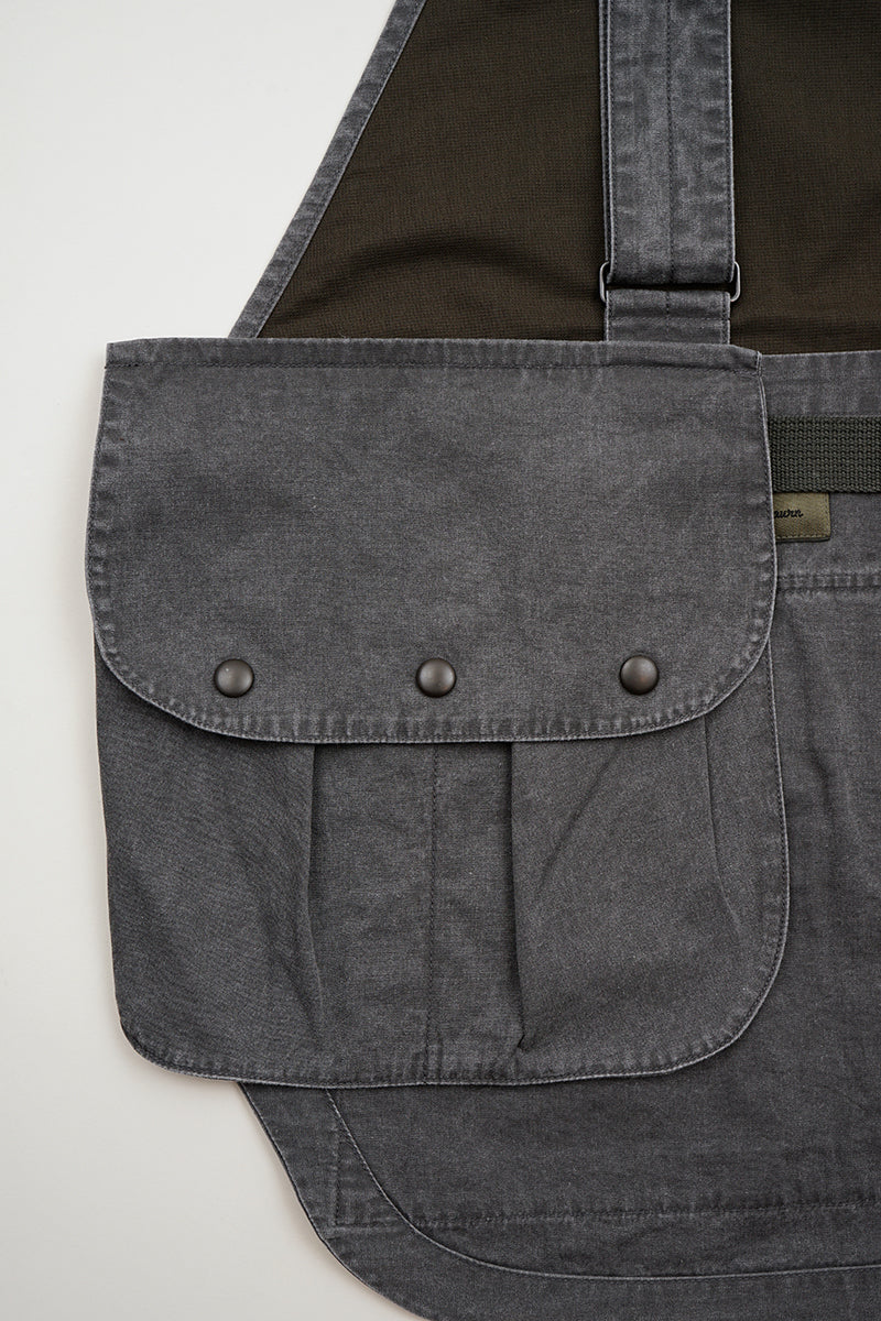 【ナイジェル・ケーボン】MAN / フィッシングベスト - ピグメントダイ / FISHING VEST - PIGMENT DYE