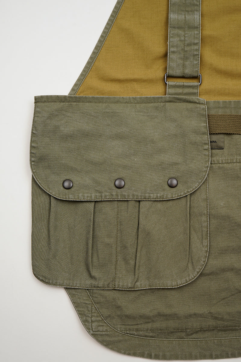 【ナイジェル・ケーボン】MAN / フィッシングベスト - ピグメントダイ / FISHING VEST - PIGMENT DYE