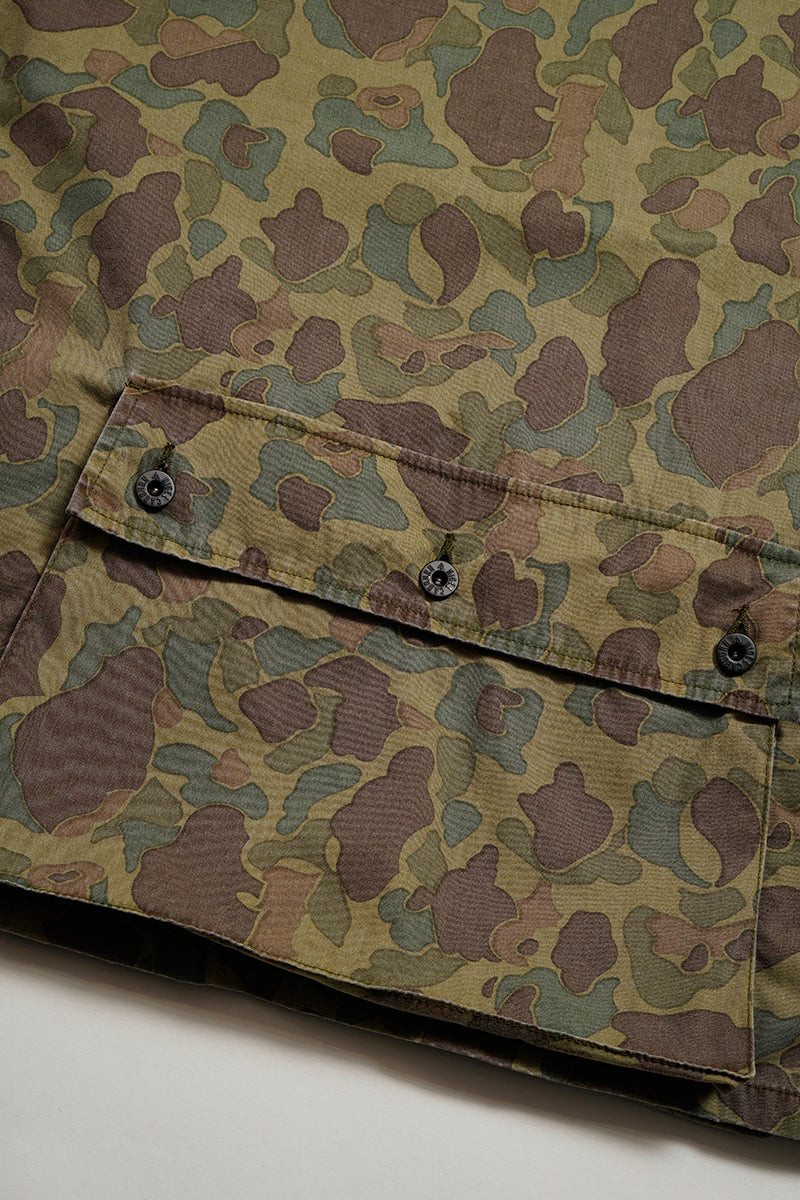 【ナイジェル・ケーボン】MAN / プルオーバーベスト - ダックハンターカモ / PULLOVER FISHING VEST - DUCK HUNTER CAMO
