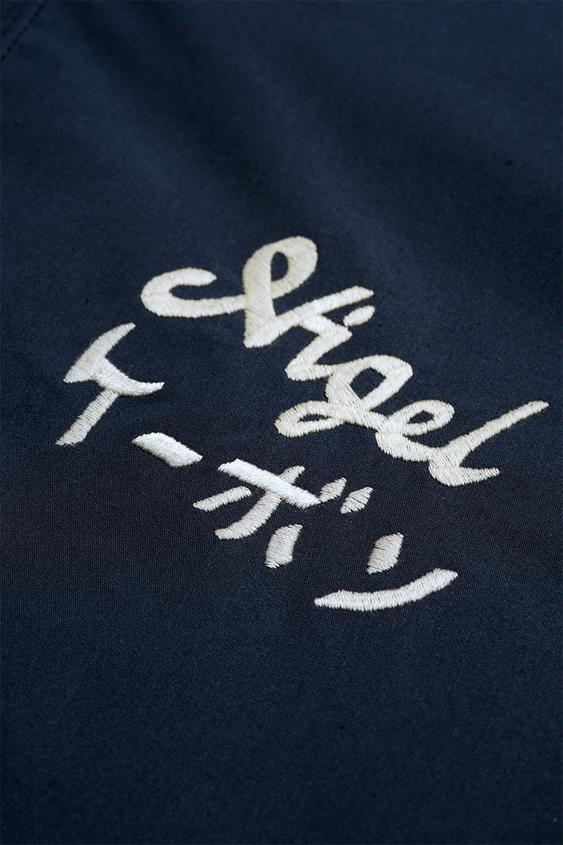 【ナイジェル・ケーボン】MAN / スーベニアベスト - リバーシブルコットンナイロンウェザー / SOUVENIR VEST - REV COTTON NYLON WEATHER