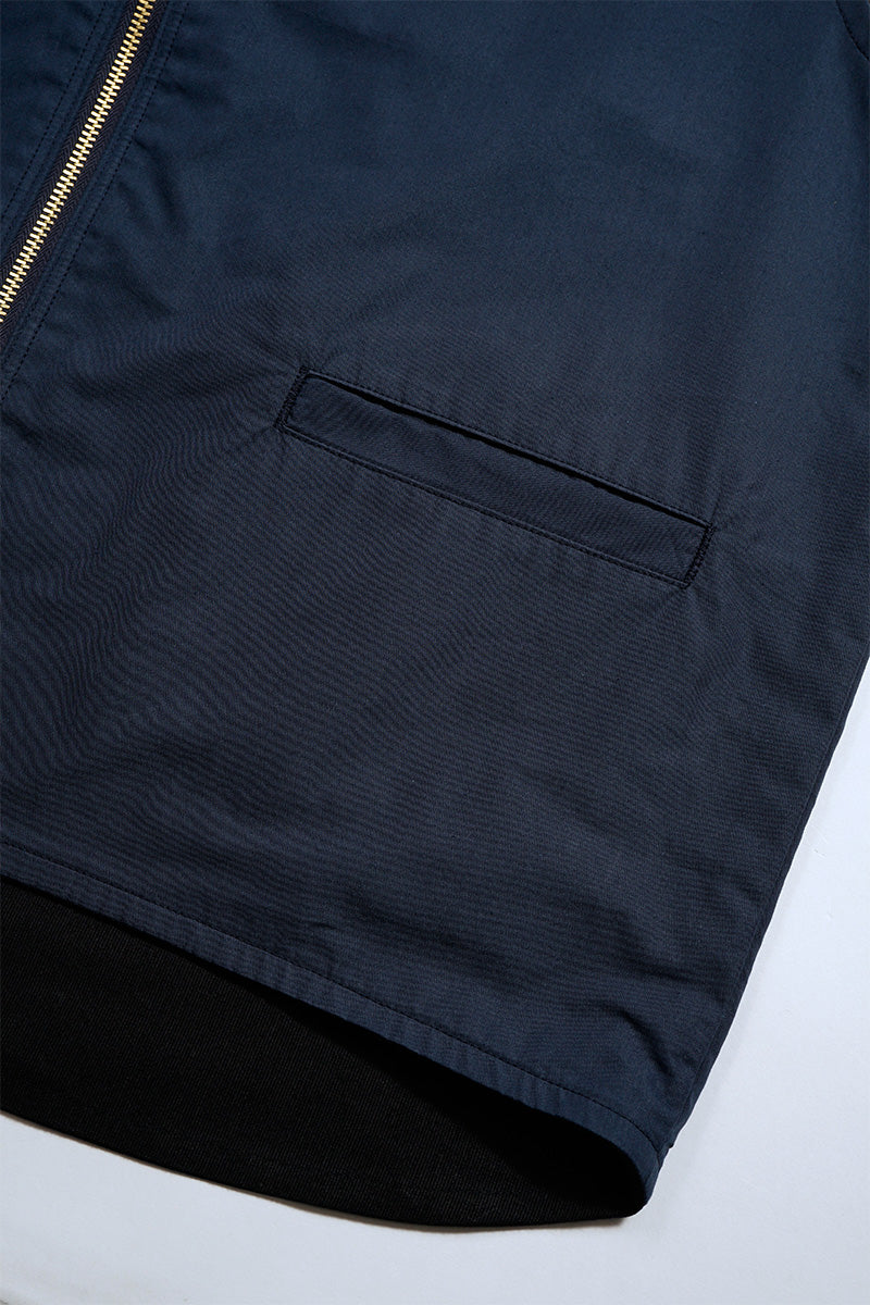 【ナイジェル・ケーボン】MAN / スーベニアベスト - リバーシブルコットンナイロンウェザー / SOUVENIR VEST - REV COTTON NYLON WEATHER