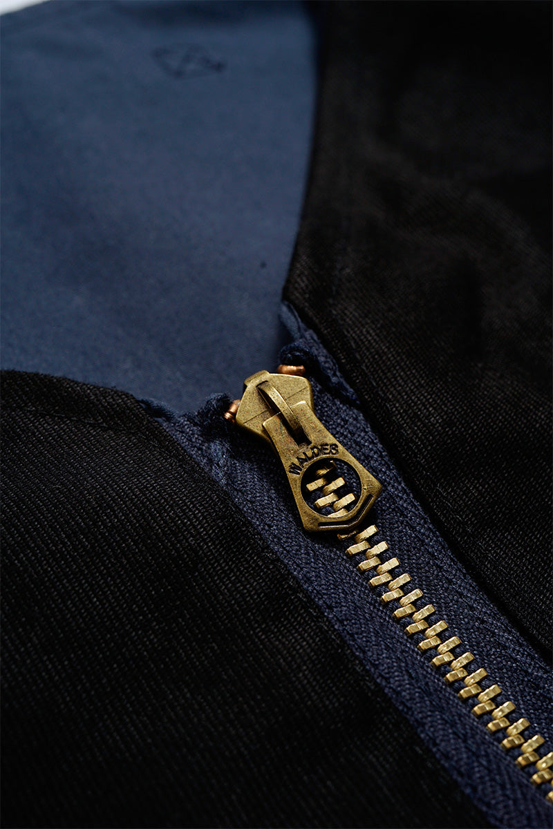 【ナイジェル・ケーボン】MAN / スーベニアベスト - リバーシブルコットンナイロンウェザー / SOUVENIR VEST - REV COTTON NYLON WEATHER