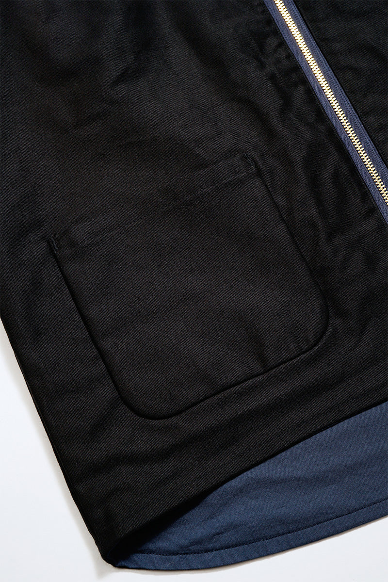 【ナイジェル・ケーボン】MAN / スーベニアベスト - リバーシブルコットンナイロンウェザー / SOUVENIR VEST - REV COTTON NYLON WEATHER