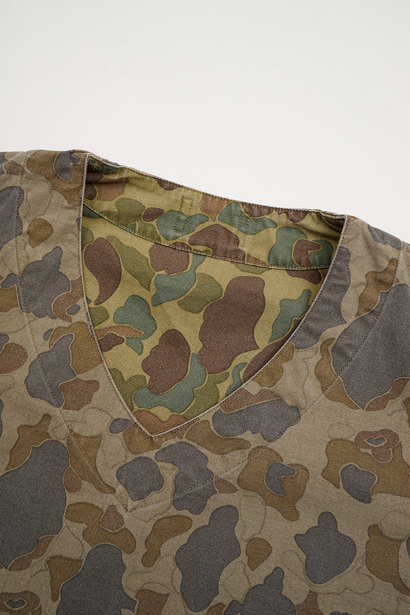 オンラインストア限定【ナイジェル・ケーボン】MAN / クリケットベスト - ダックハンターカモ / CRICKET VEST - DUCK HUNTER CAMO