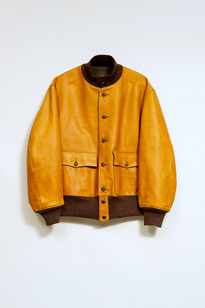 予約商品【ナイジェル・ケーボン】MAN / A-1 フライトジャケット - ホースヌバック / A-1 FLIGHT JACKET - HORSE NUBUCK