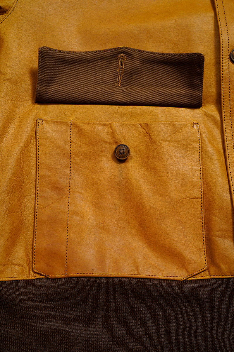 予約商品【ナイジェル・ケーボン】MAN / A-1 フライトジャケット - ホースヌバック / A-1 FLIGHT JACKET - HORSE NUBUCK