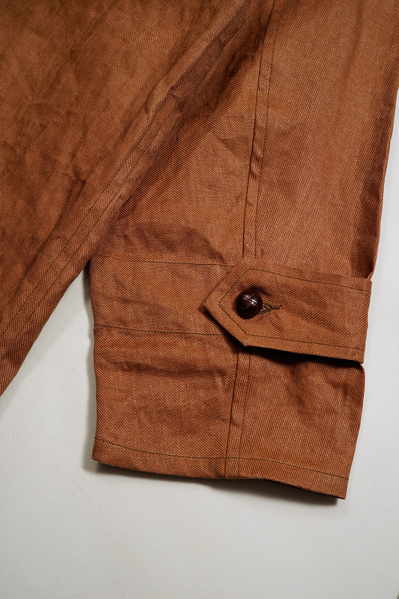 【ナイジェル・ケーボン】MAN / フィッシャーマンコート - カキシブリネン / FISHERMAN COAT KAKISHIBU LINEN