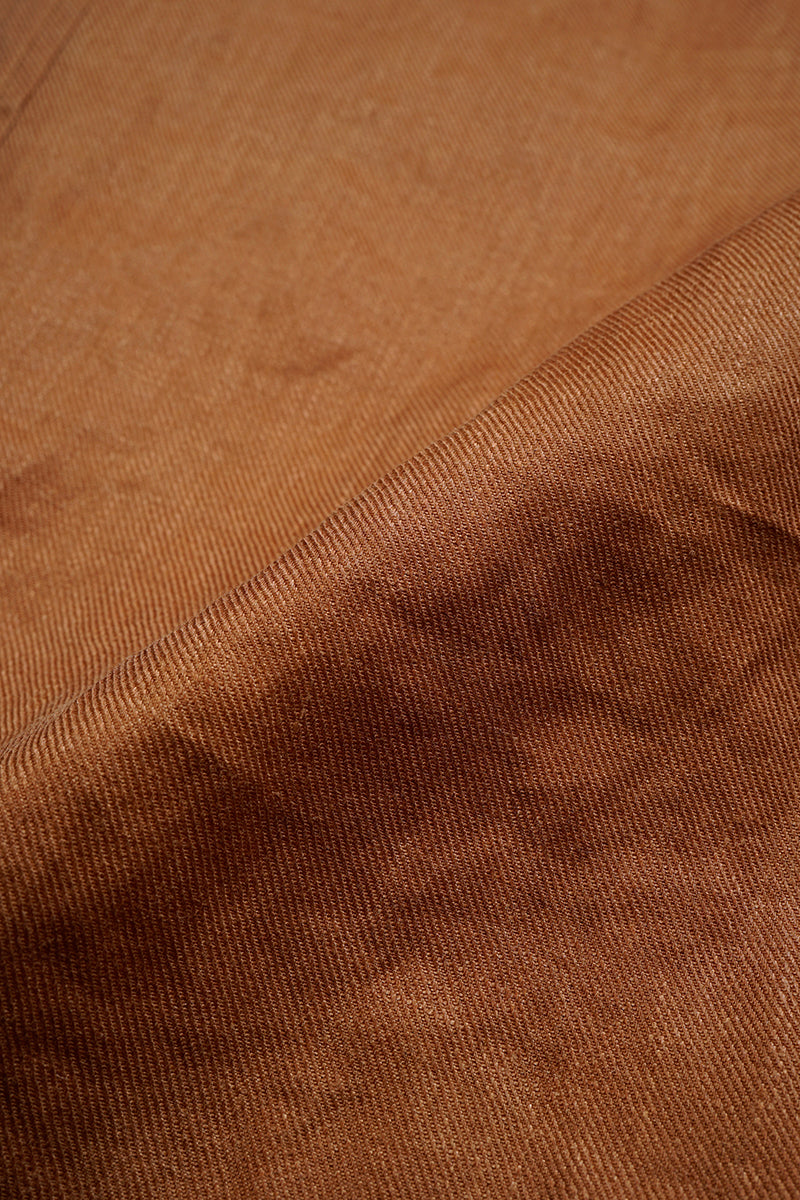 【ナイジェル・ケーボン】MAN / フィッシャーマンコート - カキシブリネン / FISHERMAN COAT KAKISHIBU LINEN