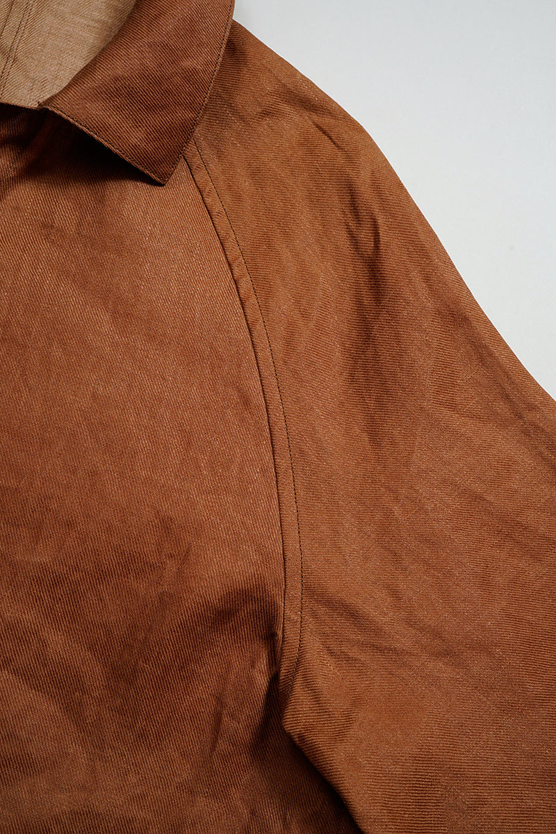 【ナイジェル・ケーボン】MAN / フィッシャーマンコート - カキシブリネン / FISHERMAN COAT KAKISHIBU LINEN