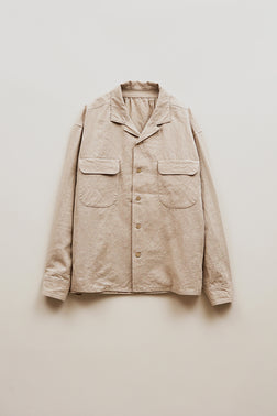 【ナイジェル・ケーボン】MAN / ファーマーオープンカラーシャツ / FARMAR OPEN COLLAR SHIRT