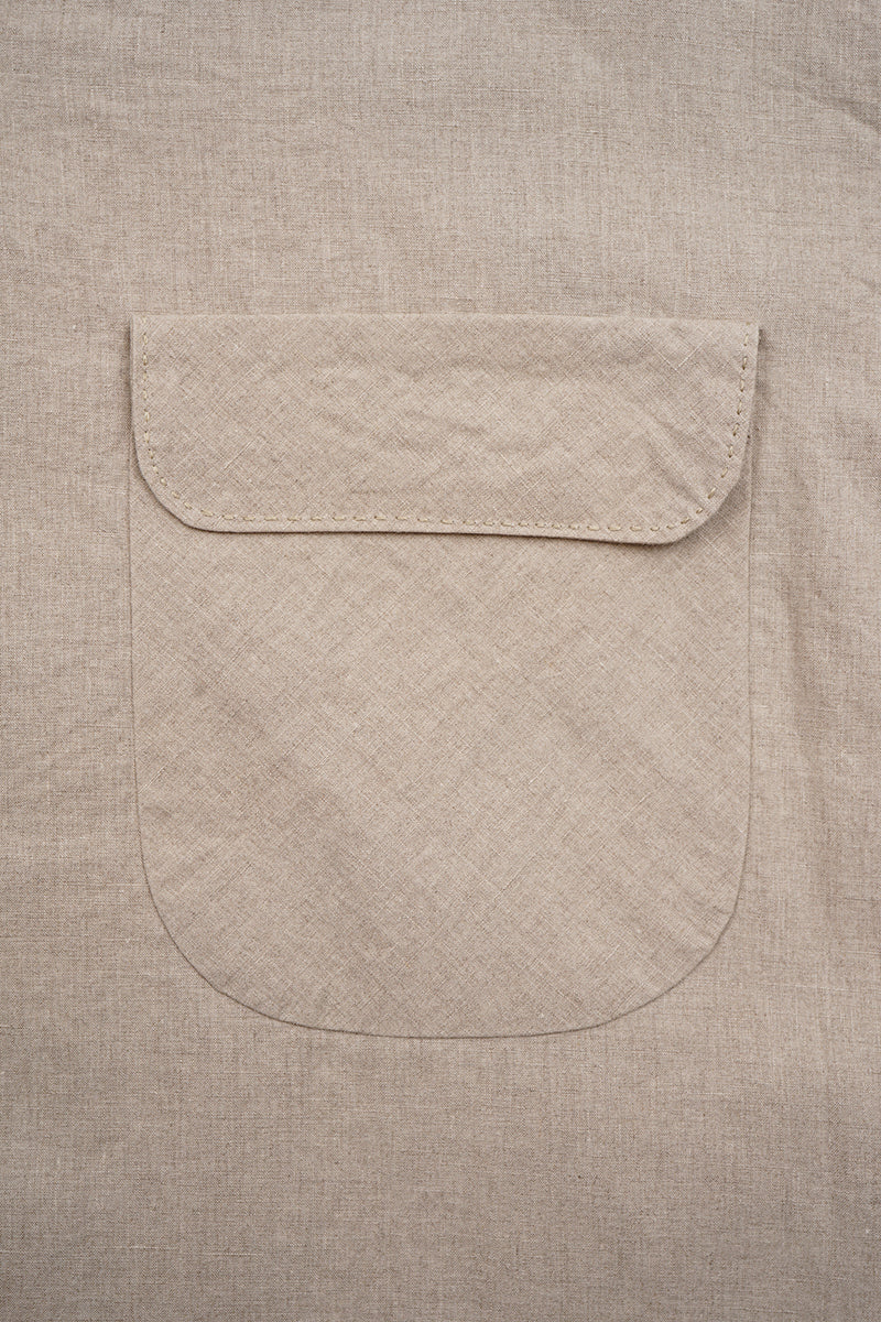【ナイジェル・ケーボン】MAN / ファーマーオープンカラーシャツ / FARMAR OPEN COLLAR SHIRT