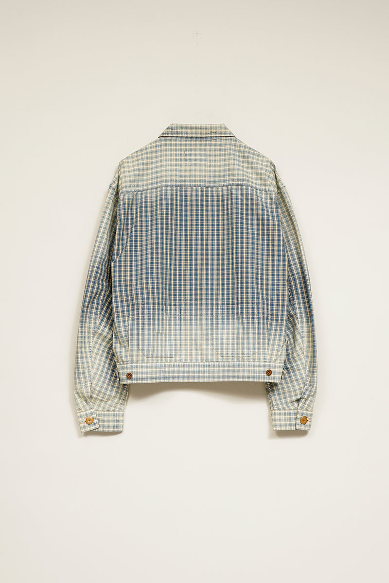 予約商品【ナイジェル・ケーボン】MAN / ファーマージャケット - パラカチェック / FARMER JACKET - PALAKA CHECK