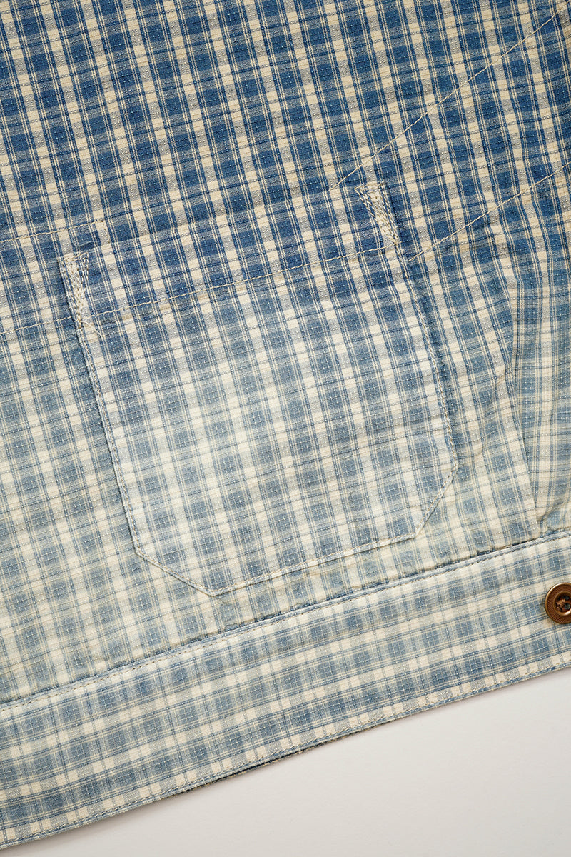 予約商品【ナイジェル・ケーボン】MAN / ファーマージャケット - パラカチェック / FARMER JACKET - PALAKA CHECK