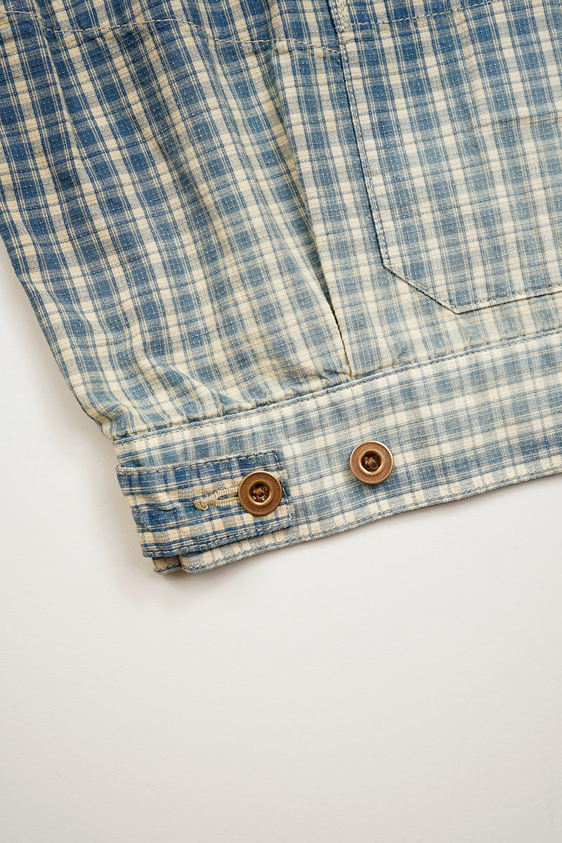 予約商品【ナイジェル・ケーボン】MAN / ファーマージャケット - パラカチェック / FARMER JACKET - PALAKA CHECK