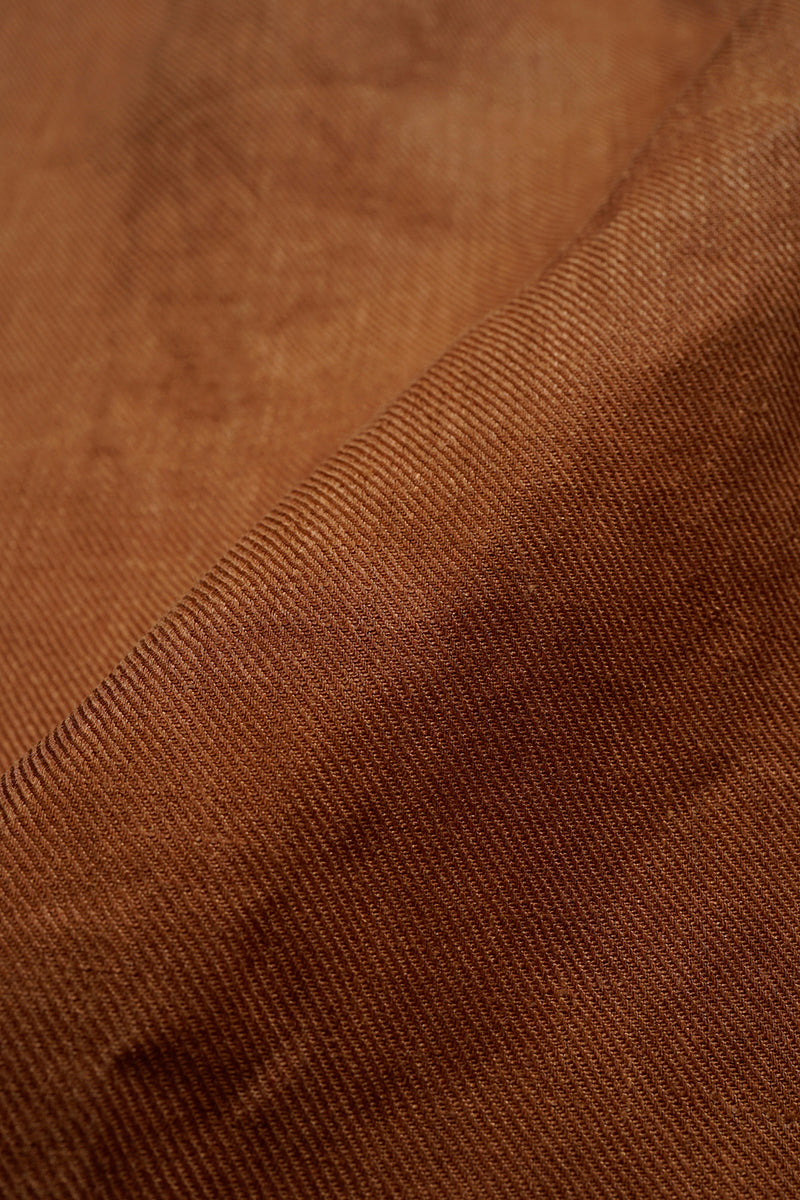 【ナイジェル・ケーボン】MAN / フィッシャーマンジップアップシャツ - カキシブ / FISHERMAN ZIPUP SHIRT - KAKISHIBU