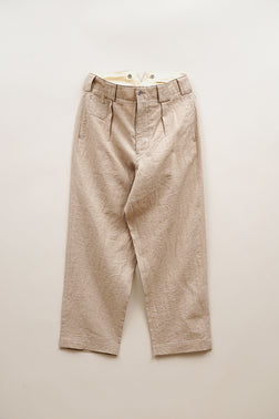 【ナイジェル・ケーボン】MAN / ファーマーパンツ - リネン / FARMER PANT LINEN