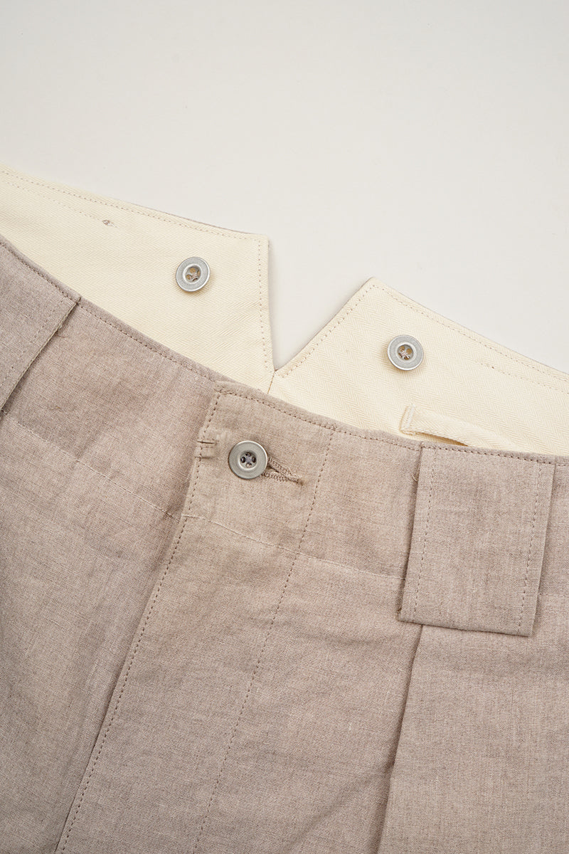 【ナイジェル・ケーボン】MAN / ファーマーパンツ - リネン / FARMER PANT LINEN