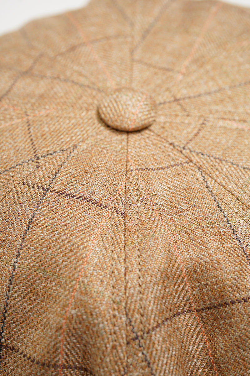 【ナイジェル・ケーボン】MAN / ランチワーカーキャスケット - ヘンプリネンチェック / RANCH WORKER CACQUETTE - HEMP LINE CHECK