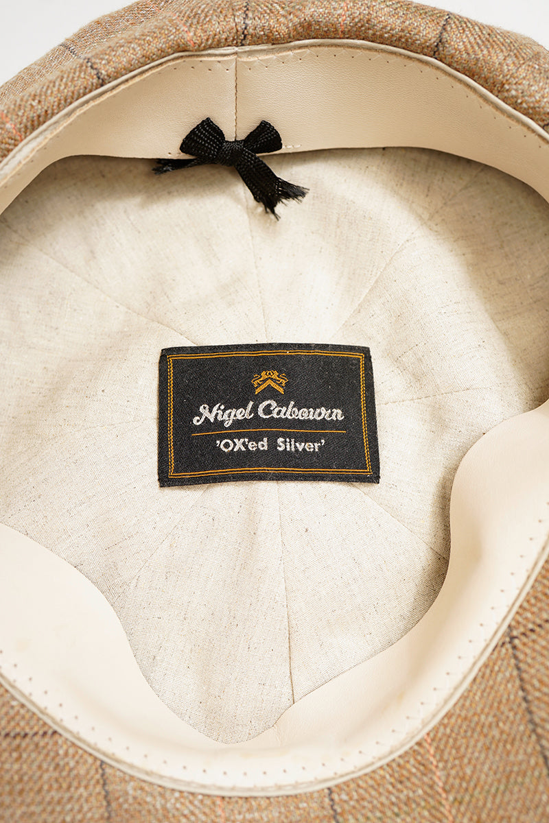 【ナイジェル・ケーボン】MAN / ランチワーカーキャスケット - ヘンプリネンチェック / RANCH WORKER CACQUETTE - HEMP LINE CHECK