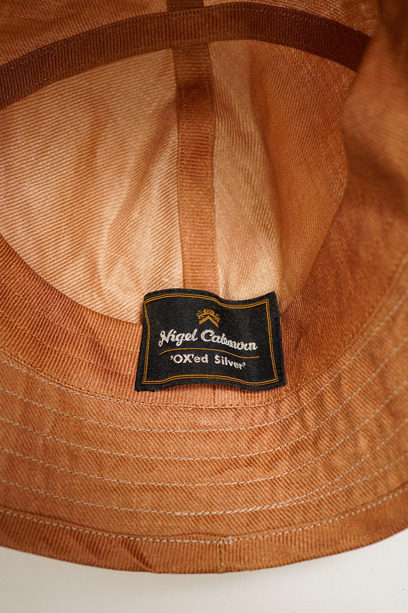 ナイジェルケーボン　ハット Nigel Cabourn / DECK HAT - COTTON LINEN DENIM (ナイジェルケーボン