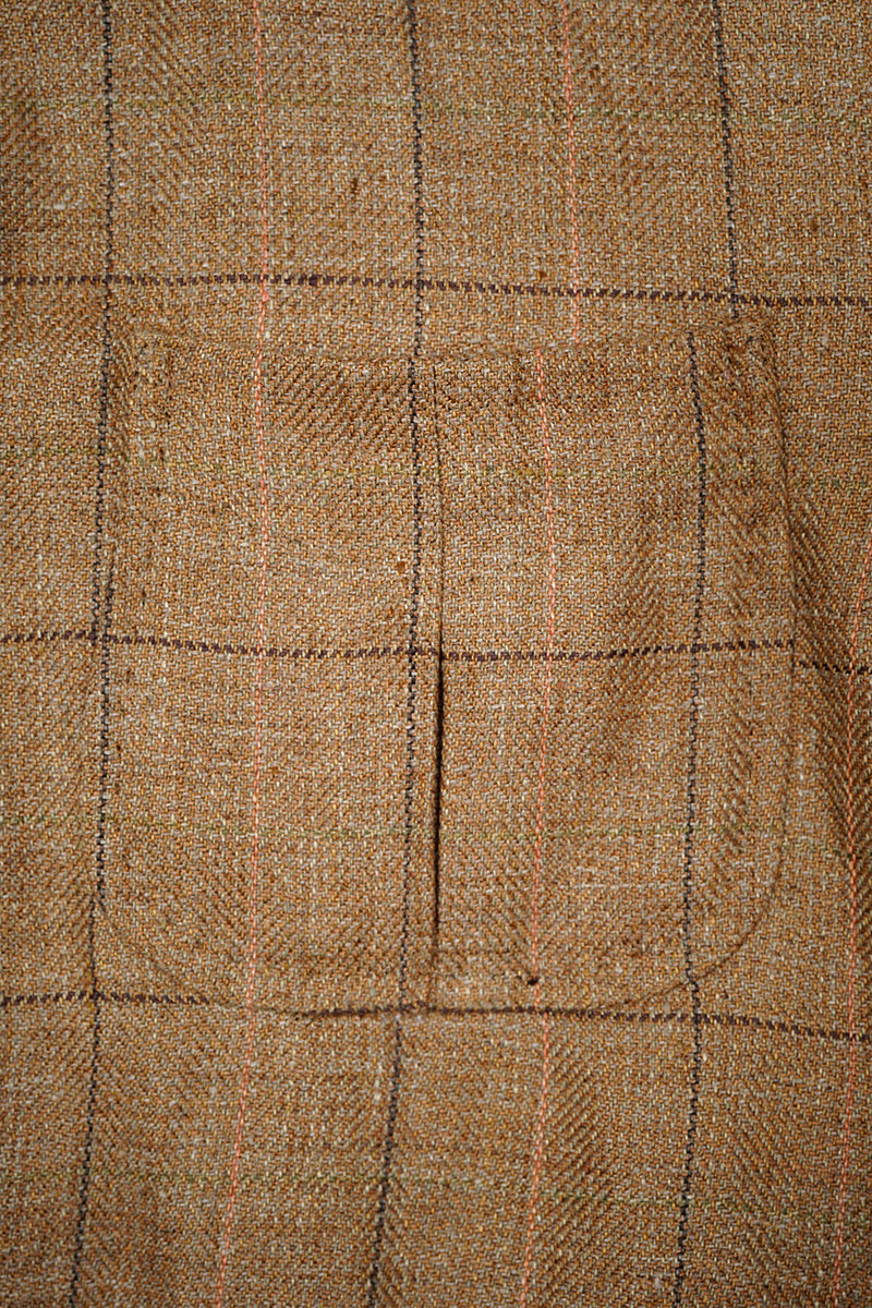 【ナイジェル・ケーボン】MAN / ランチワーカージャケット - ヘンプリネンチェック / RANCH WORKER JACKET - HEMP LINEN CHECK