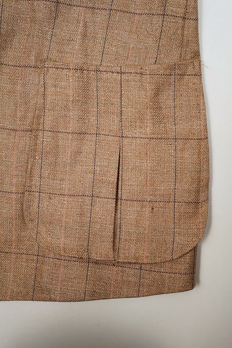 【ナイジェル・ケーボン】MAN / ランチワーカージャケット - ヘンプリネンチェック / RANCH WORKER JACKET - HEMP LINEN CHECK