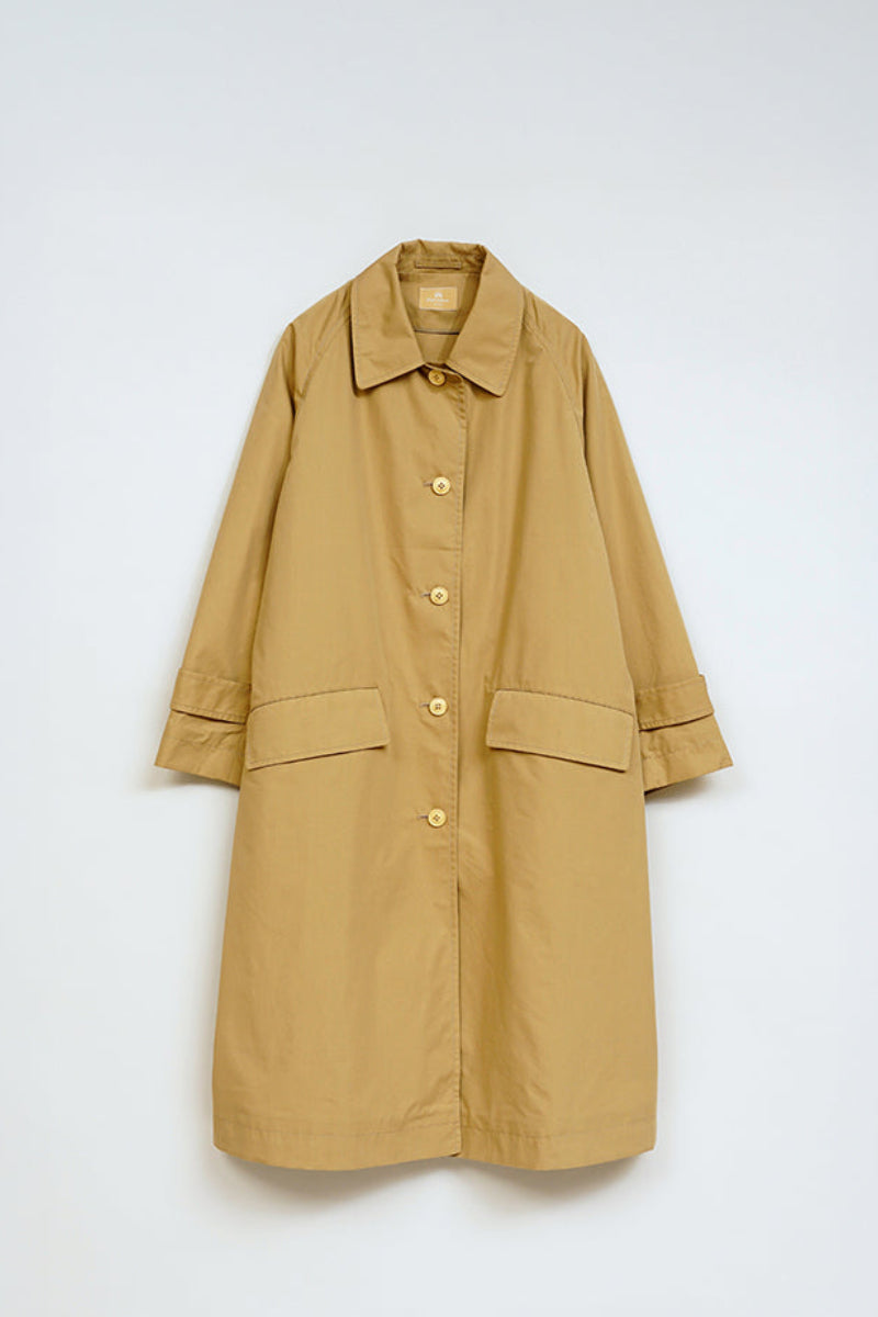 【ナイジェル・ケーボン】WOMAN / バルマカーンコート - コットンナイロンウェザー / BALMACAAN COAT COTTON NYLON WEATHER